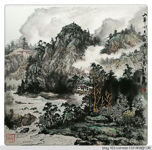 郑孙堤:把对海洋的情思融入画卷 - 西去云云 - 西去云云(蜗牛的博客)
